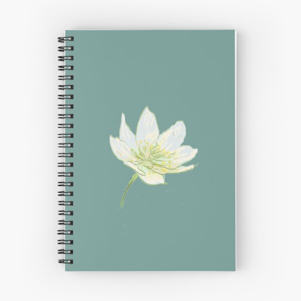 Item preview, Blue 'Wood Anemone' by Hannah Stringer (Stringer Things) designed and sold by stringerthings.