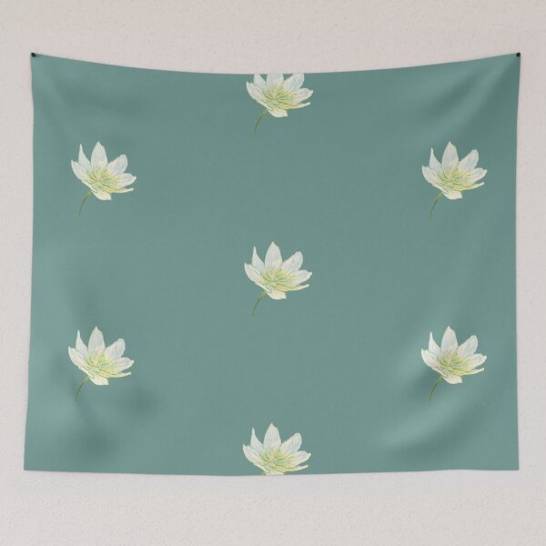 Item preview, Blue 'Wood Anemone' by Hannah Stringer (Stringer Things) designed and sold by stringerthings.