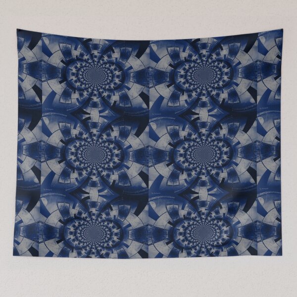 Item preview, Graphic Ornamental Indigo designed and sold by Faye Anastasopoulou.