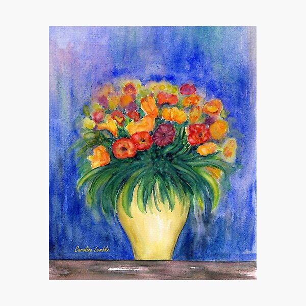 Item preview, Bouquet in a Vase designed and sold by CarolineLembke.