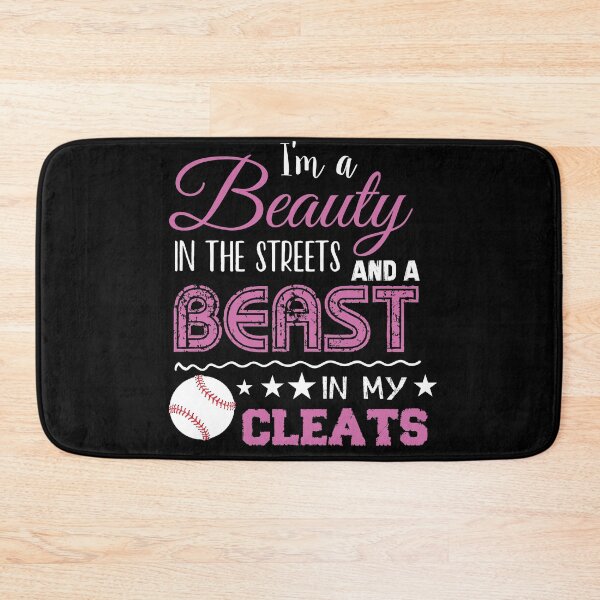 Item preview, Softball Shirt Beauty Beast in My Cleats Girls Fastpitch Softball Saying designed and sold by tncgifts.