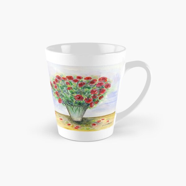 Artikelvorschau, Red Roses in a Vase entworfen und verkauft von CarolineLembke.
