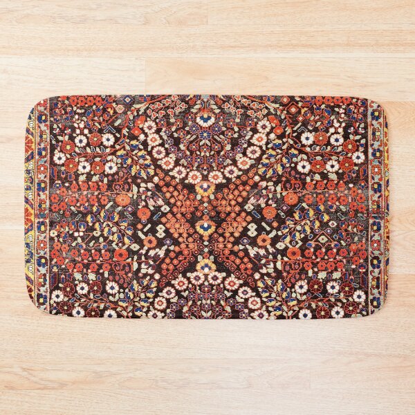 Item preview, Neiriz Kerman South Persian Rug Print designed and sold by Vicky Brago-Mitchell®.