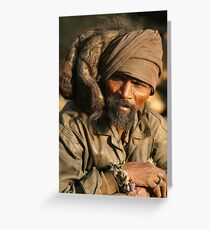 Matted hair Greeting Card