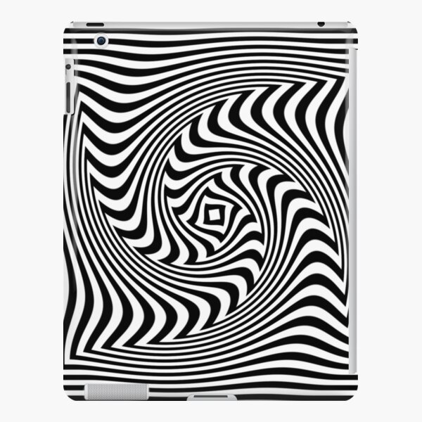 #Illusions gif, #abstract, #design, #pattern, art, illustration, twirl, hypnosis, twist, target, spiral iPad Snap Case