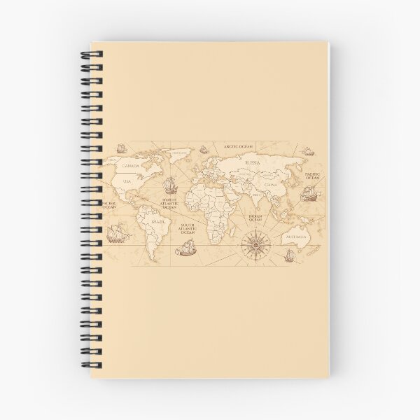 Item preview, Antique World Map designed and sold by mattpanta.