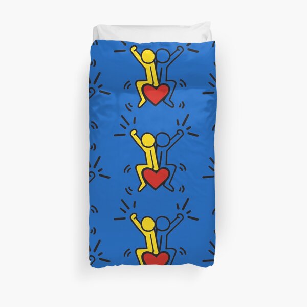 Love Haring Duvet Cover