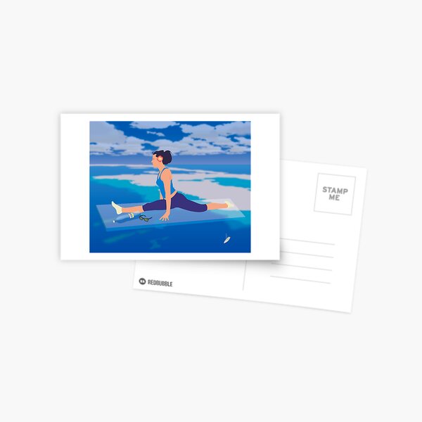 Stretch Postcard