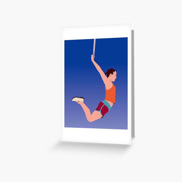 Swing Greeting Card