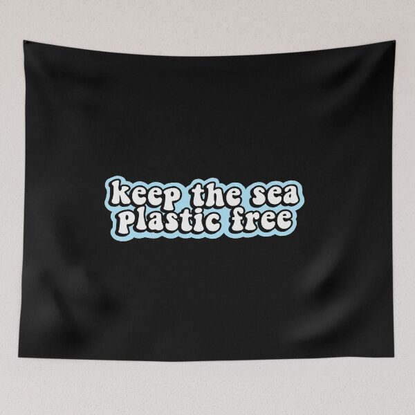 Item preview, Keep the Sea Plastic Free designed and sold by abby stickers.