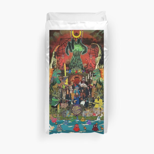 King Gizzard and the Lizard Wizard Collage - all proceeds to charity - King Gizzard's Altered Beasts Club Band Duvet Cover