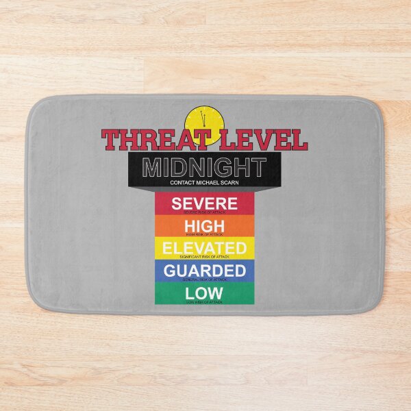 Item preview, Threat Level Midnight designed and sold by huckblade.