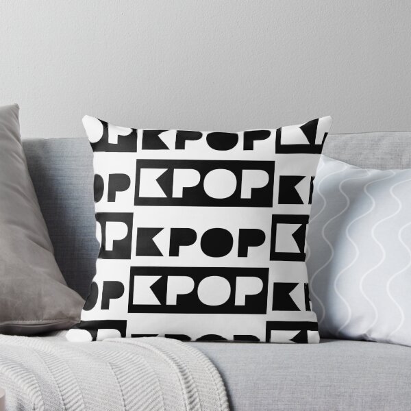 Item preview, Kpop Black and White Typography Collection designed and sold by BetweenTwoPages.