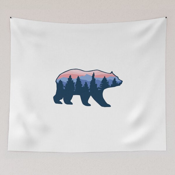 Item preview, Bear roaming forrest  designed and sold by tlaprise.