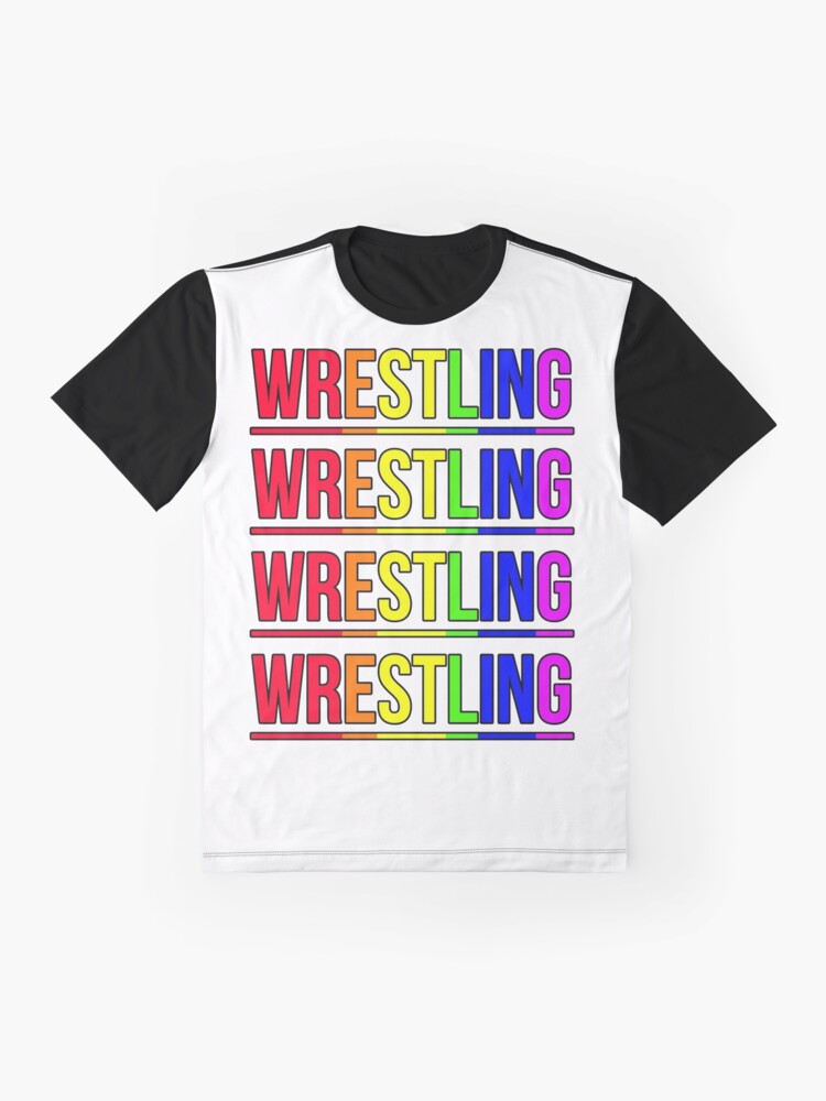 support lgbtq wrestling shirt