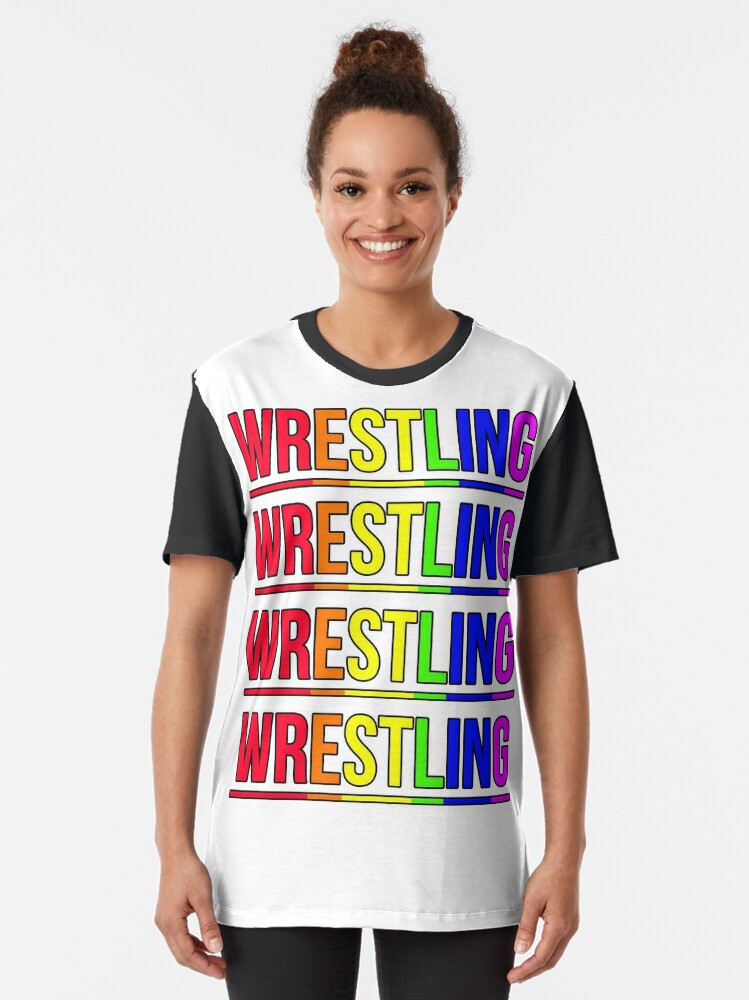 support lgbtq wrestling shirt