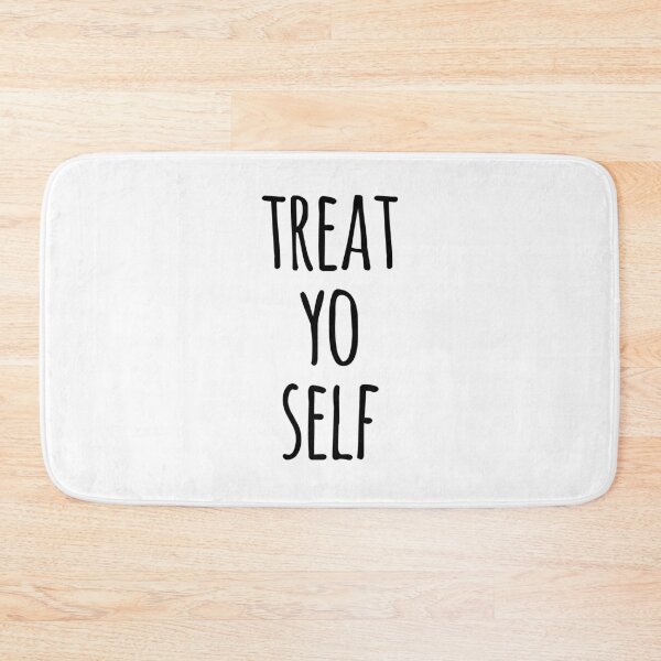 Item preview, Treat Yo Self Funny Quote designed and sold by whimseydesigns.