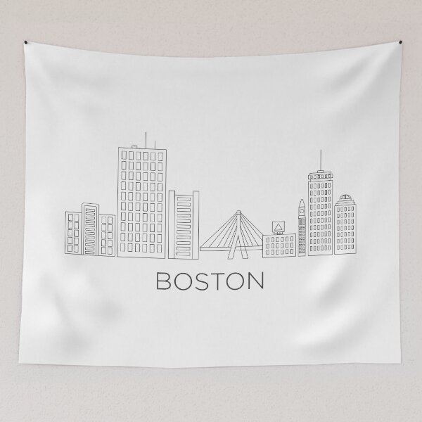 Item preview, Boston Skyline designed and sold by emmarsheehan.