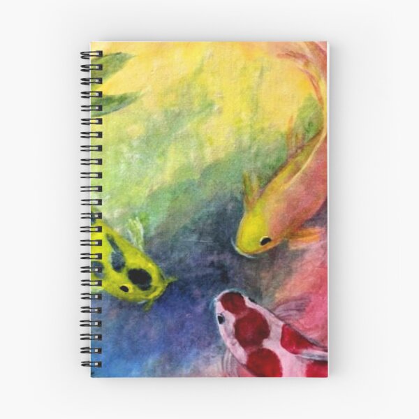 Item preview, Three Colorful Koi Fish Painting designed and sold by factory88.