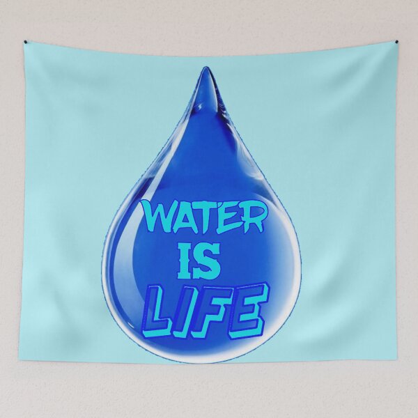Item preview, WATER IS LIFE designed and sold by Attiva.