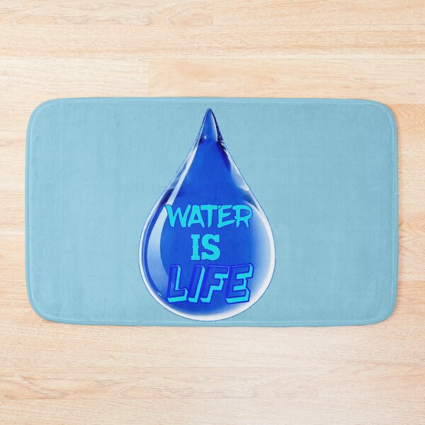 Item preview, WATER IS LIFE designed and sold by Attiva.