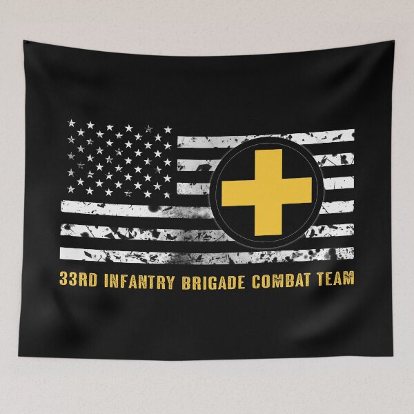 Item preview, 33rd Infantry Brigade Combat Team designed and sold by Jared Davies.