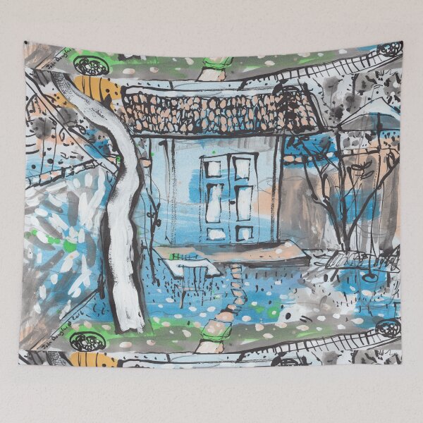 Item preview, Negombo Courtyard designed and sold by John Douglas.