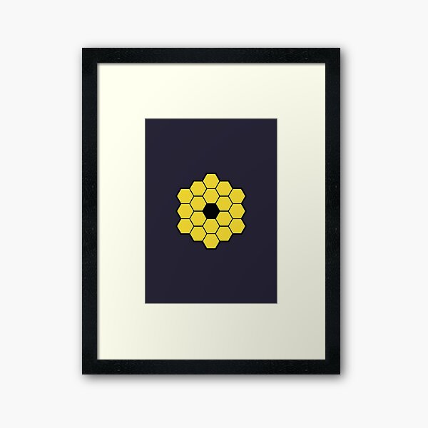 JWST James Webb Space Telescope Framed Art Print
