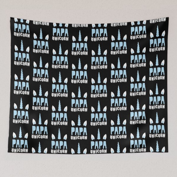 Item preview, Papa unicorn (with a matching mama unicorn and baby unicorn) designed and sold by jazzydevil.