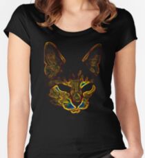 Bad kitty kitty Women's Fitted Scoop T-Shirt