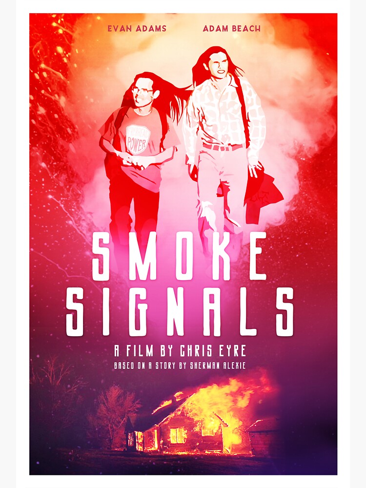 smoke-signals-alternative-movie-poster-sticker-by-cwayers-redbubble