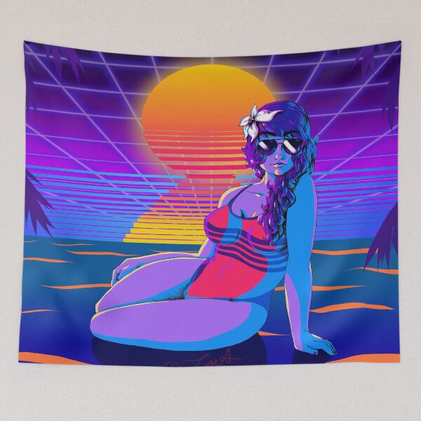 Item preview, Retro Beach designed and sold by FuriousWinter.