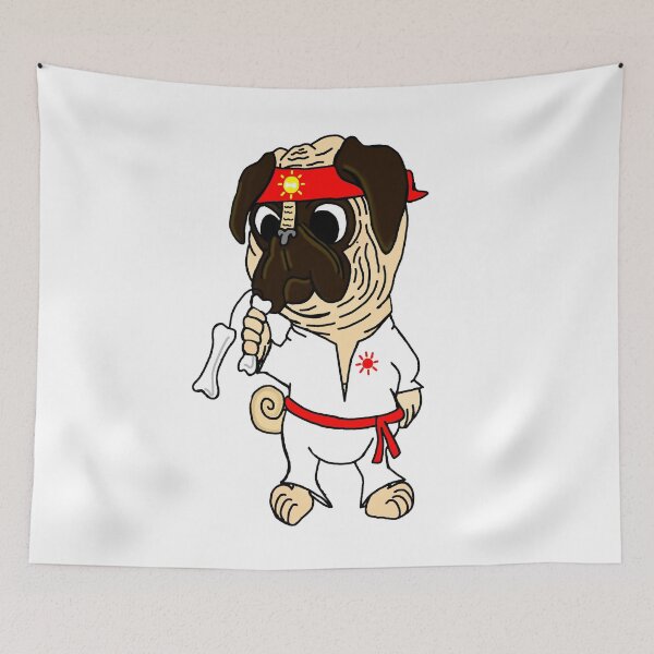 Item preview, Kung-Fu Pug Dog designed and sold by imphavok.