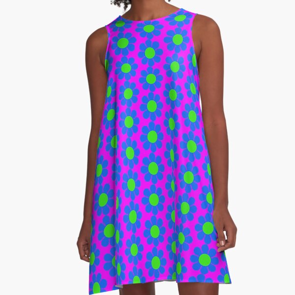 Item preview, Blue Green Hippy Flower Daisy designed and sold by hilda74.