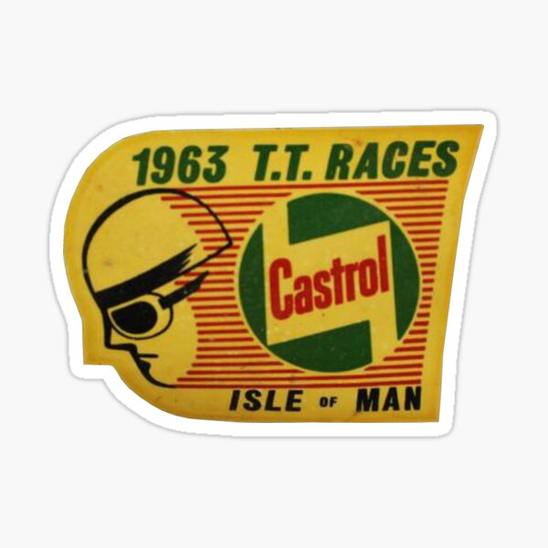 ISLE OF MANN TT CLASSIQUE 1963 Sticker