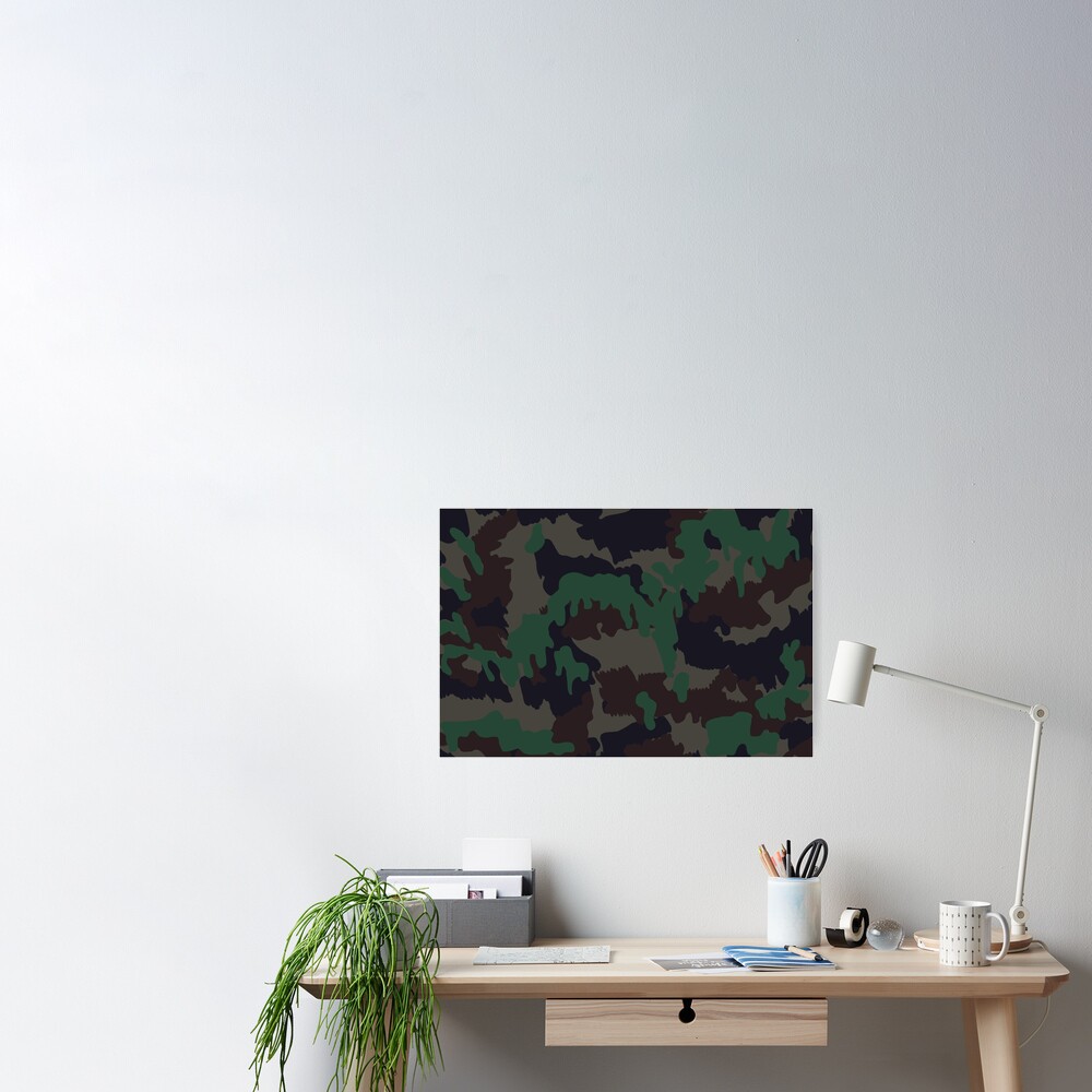 Motif camouflage suisse TAZ90' Dessous de verre