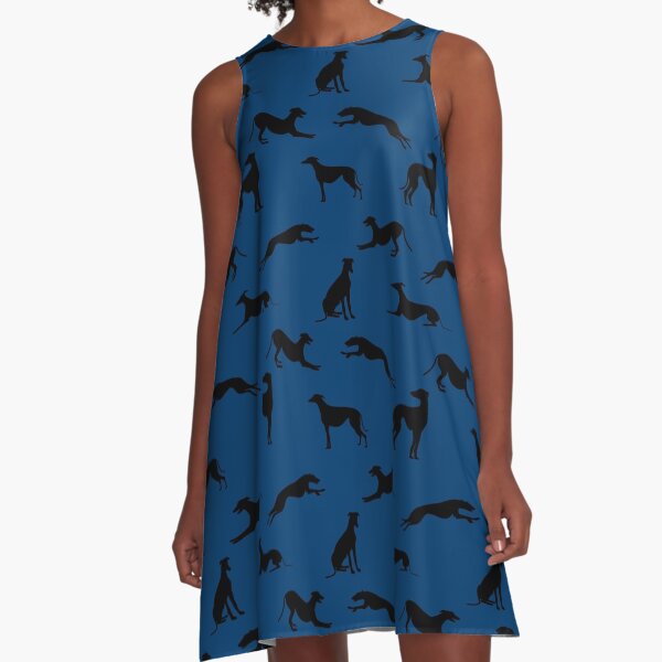Item preview, Greyt Greyhound Silhouettes - 003A6F designed and sold by GreytGraphicals.