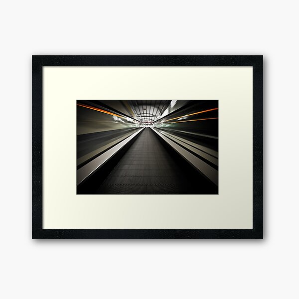 Moving On Up Framed Art Print