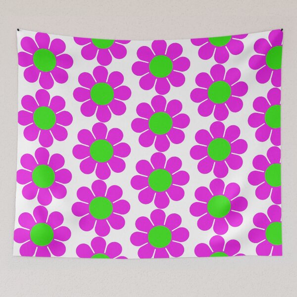Item preview, Pink Green Hippy Flower Daisy designed and sold by hilda74.