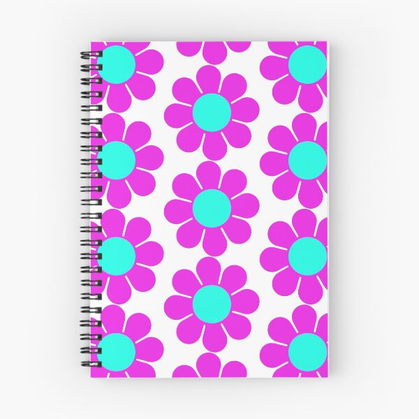 Item preview, Pink Teal Turquoise Hippie Flower Daisy designed and sold by hilda74.