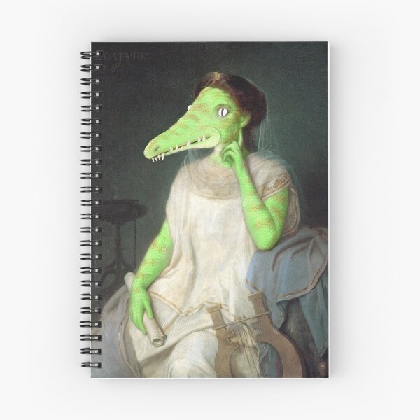 Item preview, Lizard Woman Lounging designed and sold by TartleWizard.