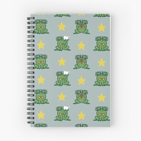 Item preview, Nerd Frog Pattern designed and sold by EnbyVamp.