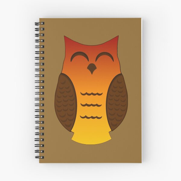 Aperçu de l'œuvre Happy Autumn Owl créée et vendue par shaneisadragon.