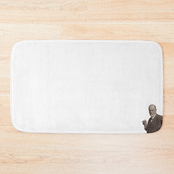 Item preview, Freud with Cigar, white background designed and sold by kierkegaard.