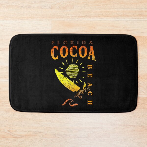 Item preview, Cocoa Beach Florida Sailing Catamaran Sailboat Beam Reach Orange Yellow FL designed and sold by ArtByBollwitt.