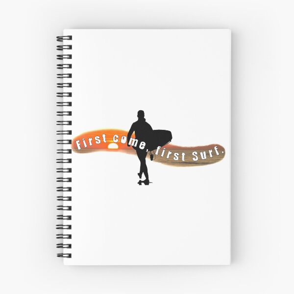 Item preview, First Come, First Surf designed and sold by Peace4Patti.