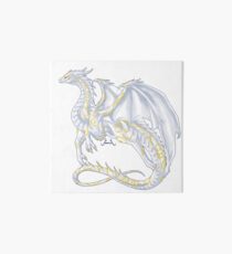 White Dragon Art Board