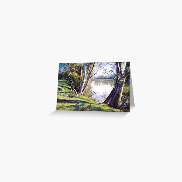 The Goulburn River - Upstream Greeting Card