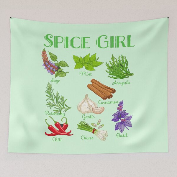 Item preview, Spice Girl Herb and Spice Garden Cook Chef Funny designed and sold by funnytshirtemp.
