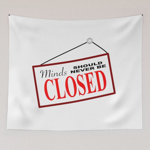 Item preview, MINDS NEVER CLOSED designed and sold by CalliopeSt.